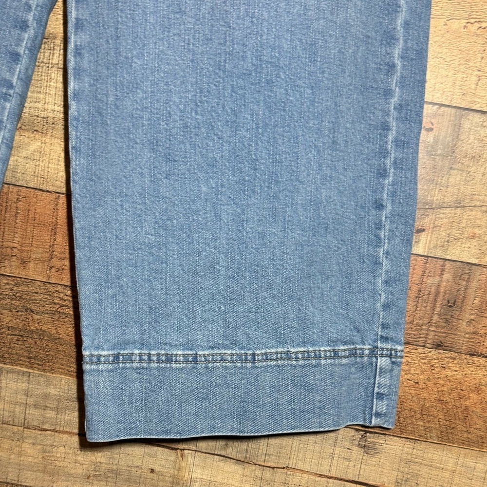 Lee Women's Legendary High Rise Trouser Jean size 12 Wide Leg - Picture 8 of 12